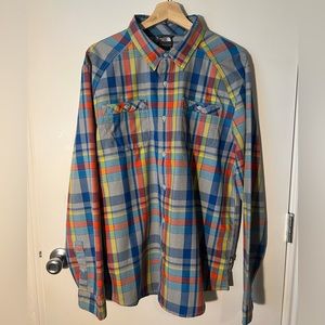 The North Face Plaid shirt